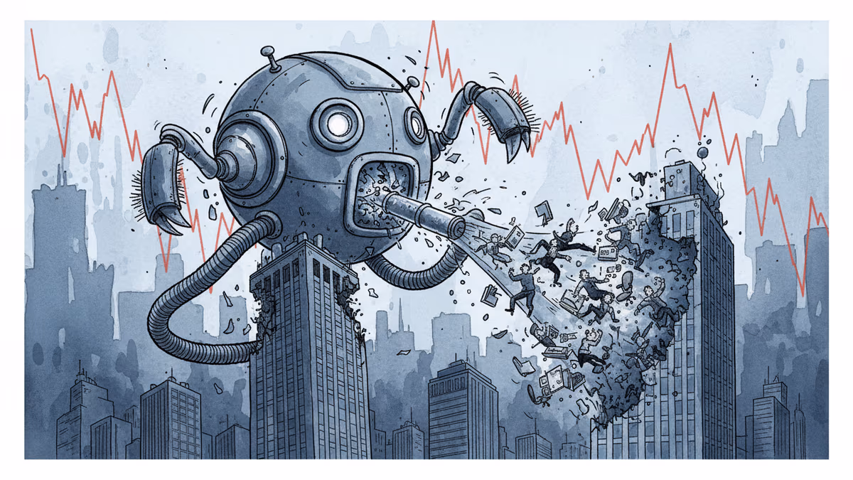 AI가 일자리를 빼앗는다? 월가가 패닉에 빠진 진짜 이유