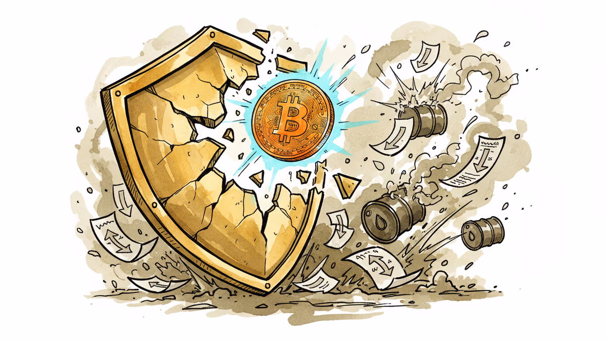 전쟁이 터졌는데 비트코인이 오른다?