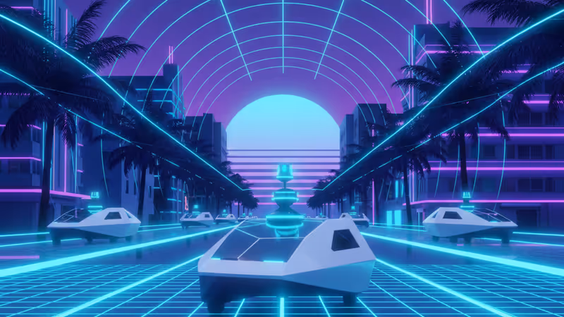 マイアミの街を走るWaymoの自動運転車