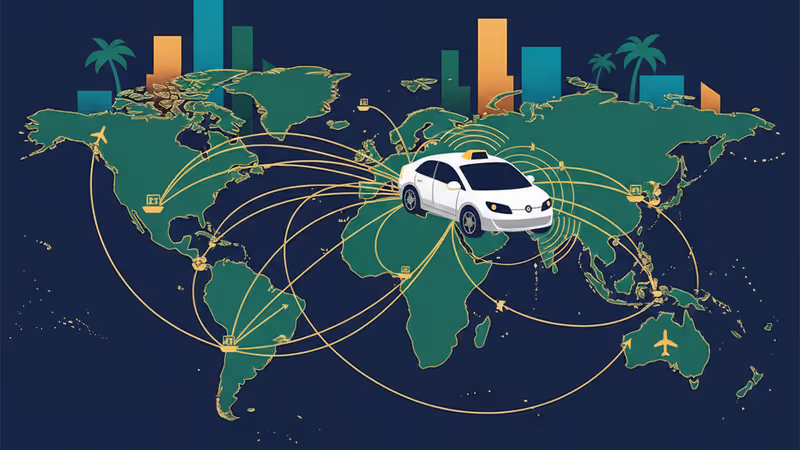 Waymo無人駕駛計程車行駛於邁阿密街道