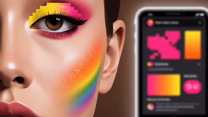 スマートフォンの画面を見て落胆するウェディングドレス姿の新婦