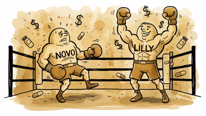 다이어트 약물 시장의 왕좌 교체, 노보 노디스크에서 일라이 릴리로