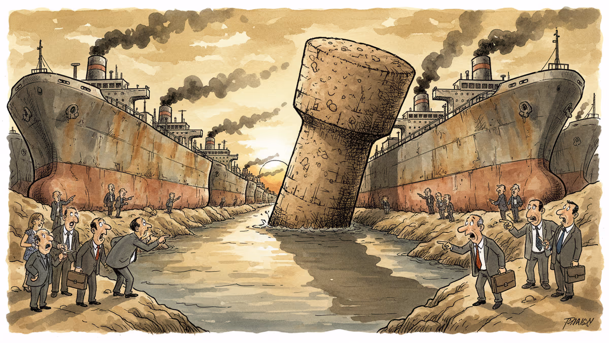 荷莫茲海峽危機：全球能源供應鏈的致命一擊