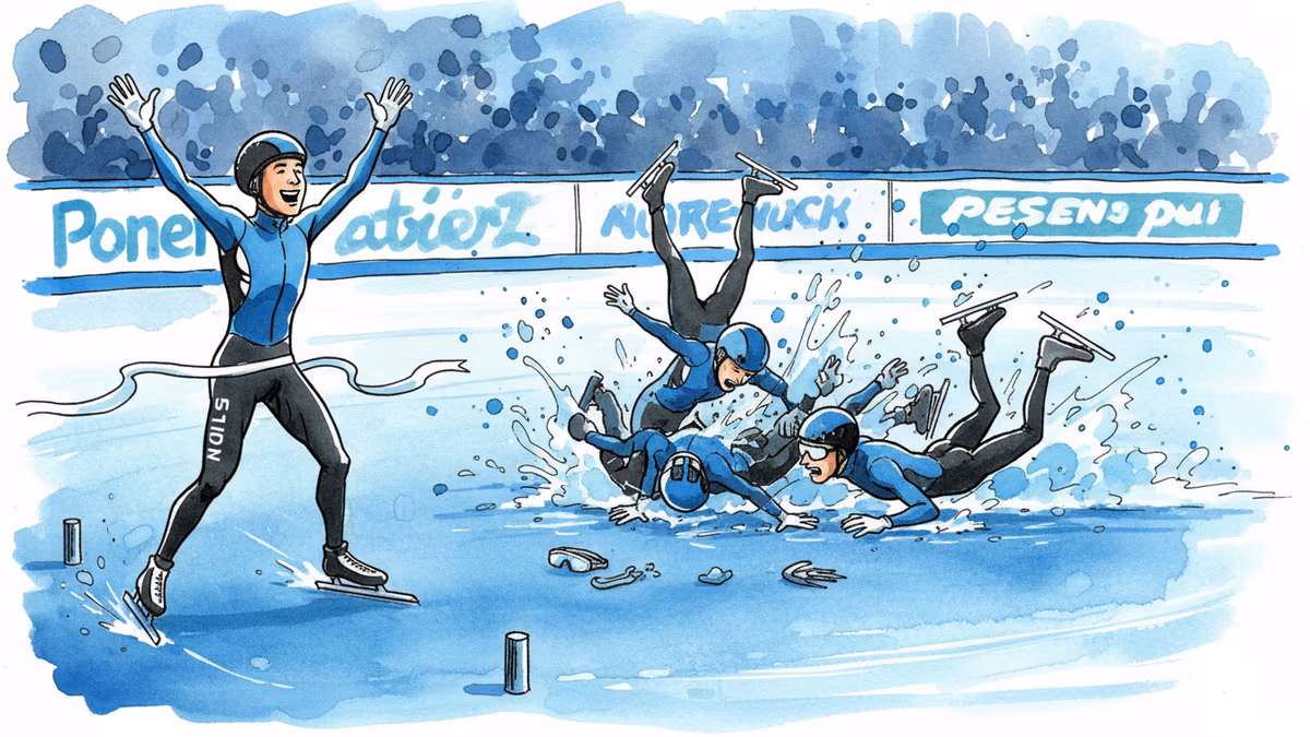 0.1秒決定命運：冬奧賽場上的人性瞬間