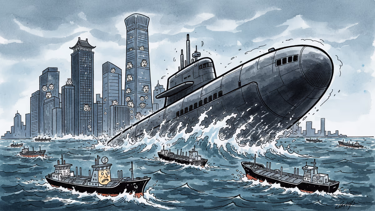 インド洋での潜水艦戦闘、中国のエネルギー安全保障に警鐘