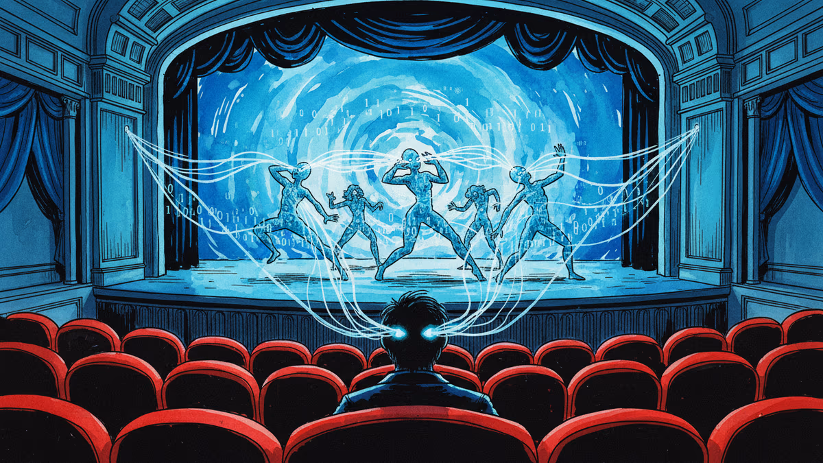 내 눈을 바라보며 내 인생을 말하는 AI 배우들