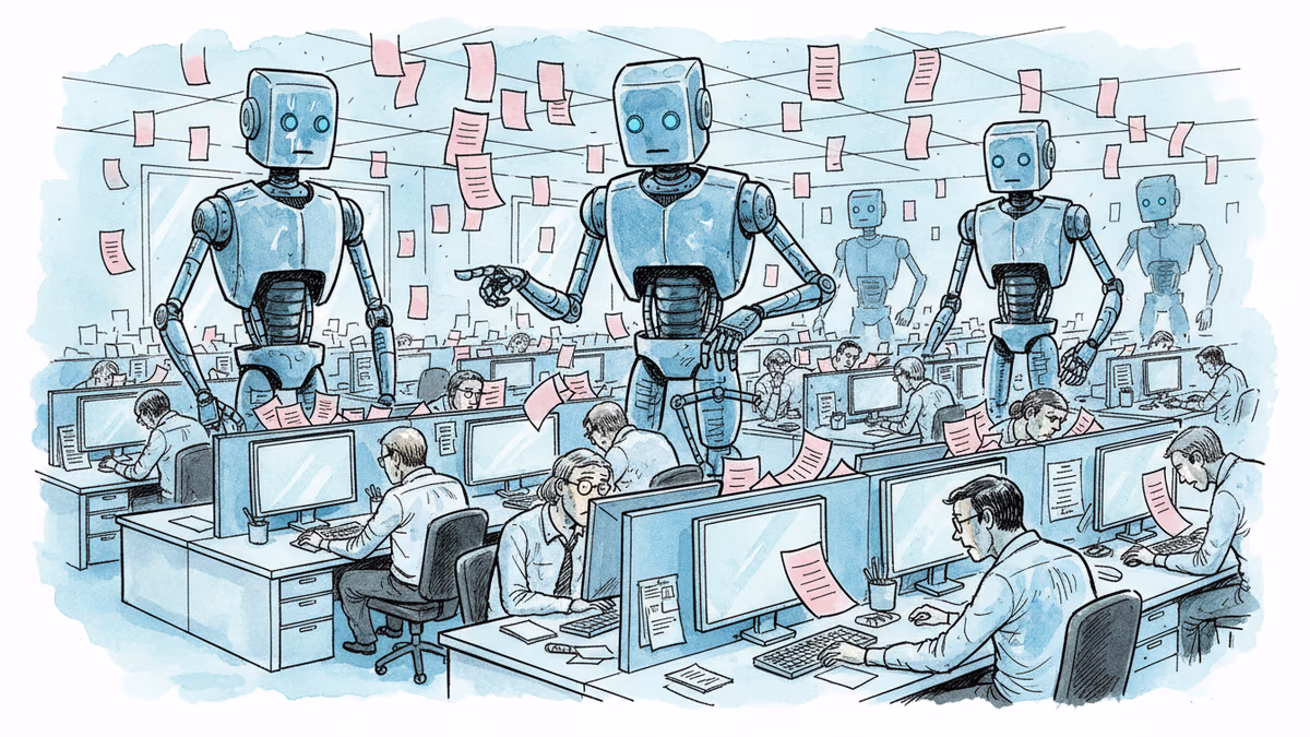 AI 강제 도입, 실적 부진 해고... 블록에서 벌어지는 일