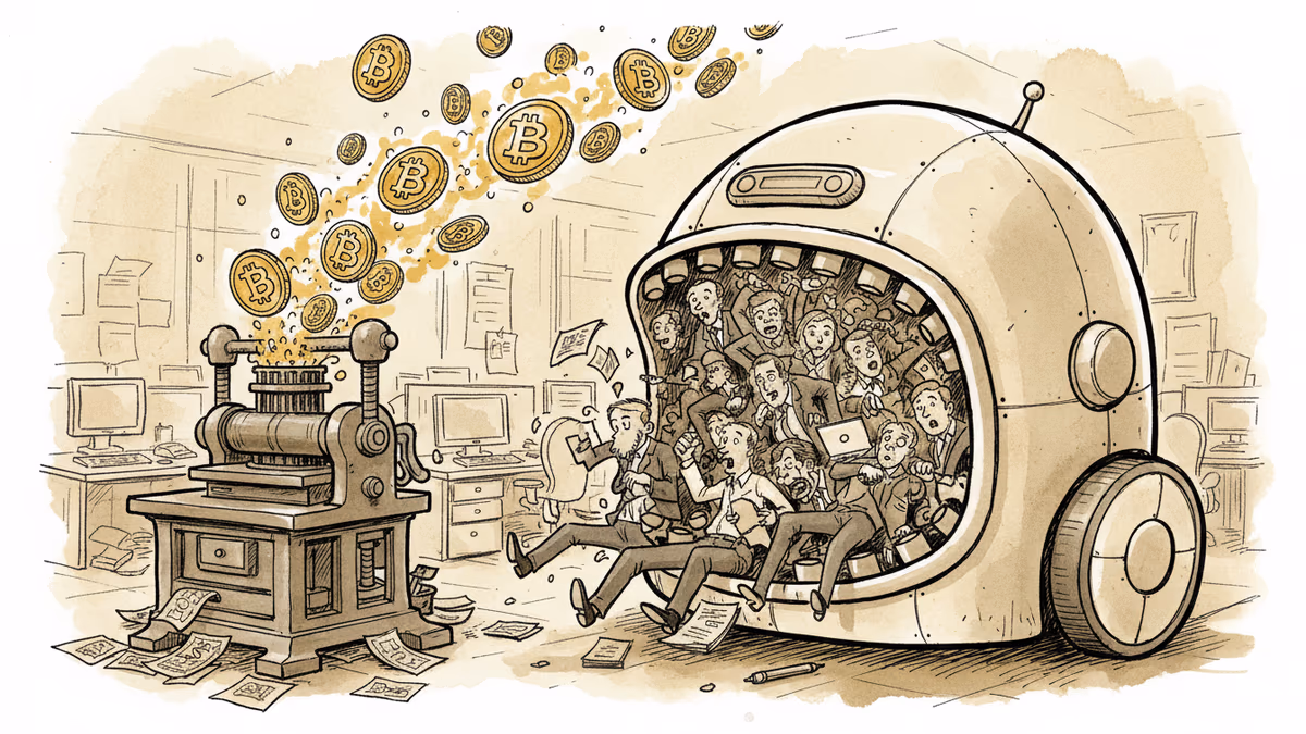 When AI Steals Jobs, Bitcoin Might Be the Winner