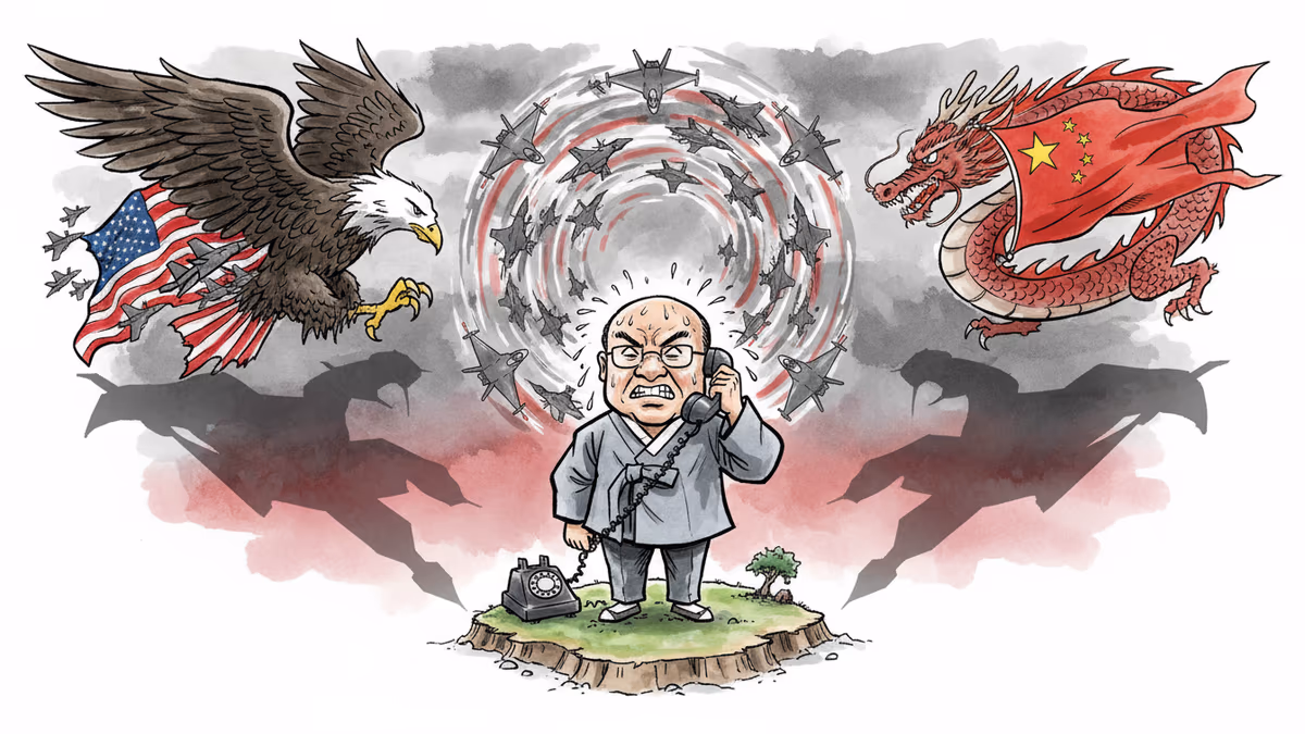 韓防長抗議駐韓美軍 美中戰機黃海對峙引發外交風波