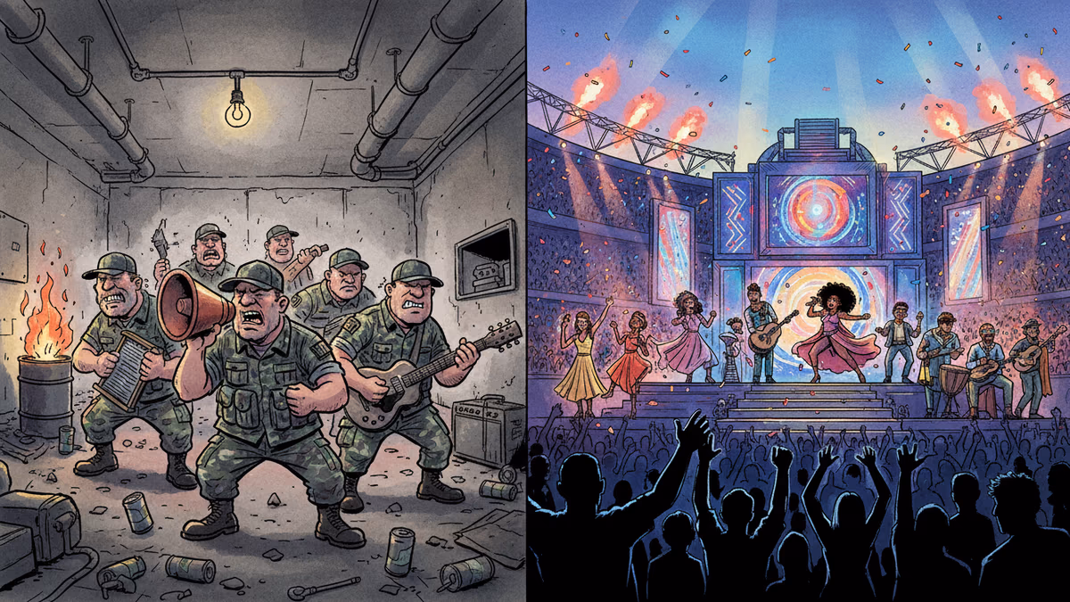 미국 우파의 '대안 하프타임쇼'가 말하는 것