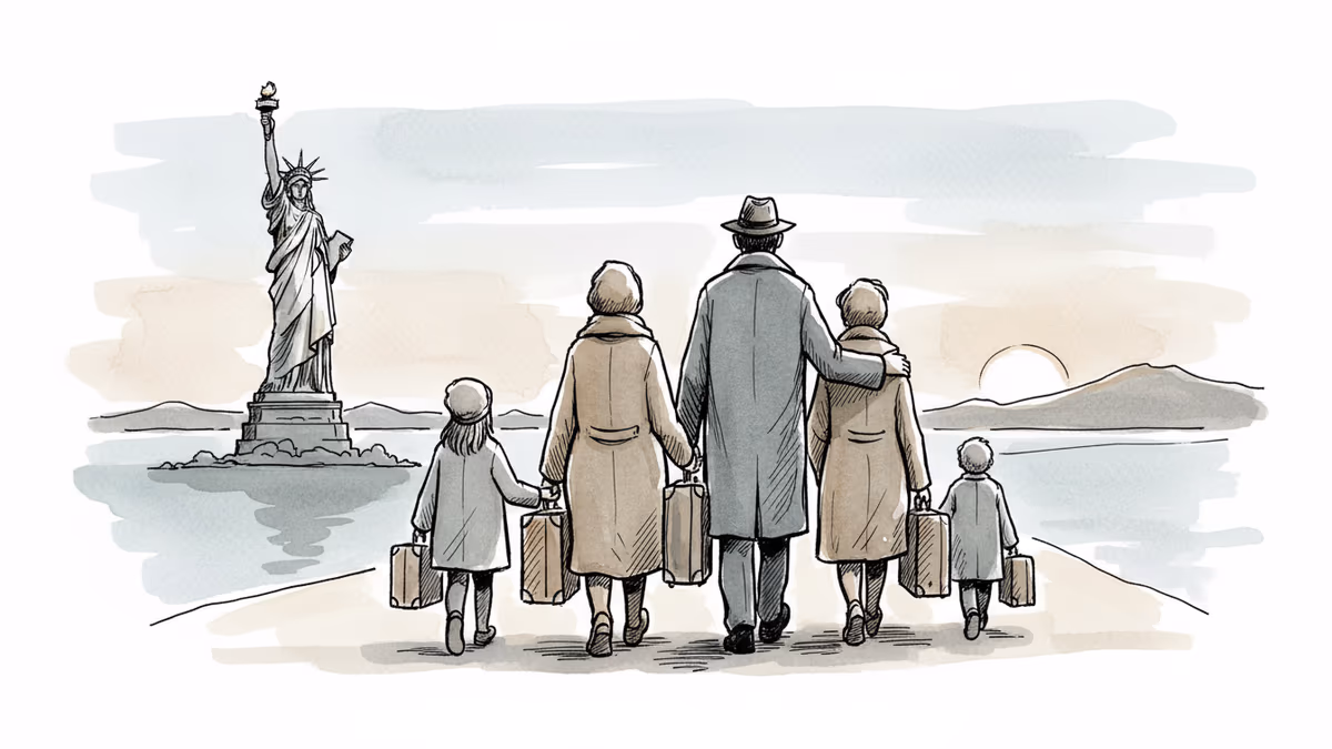 트럼프 시대, 미국을 떠나는 미국인 가족들