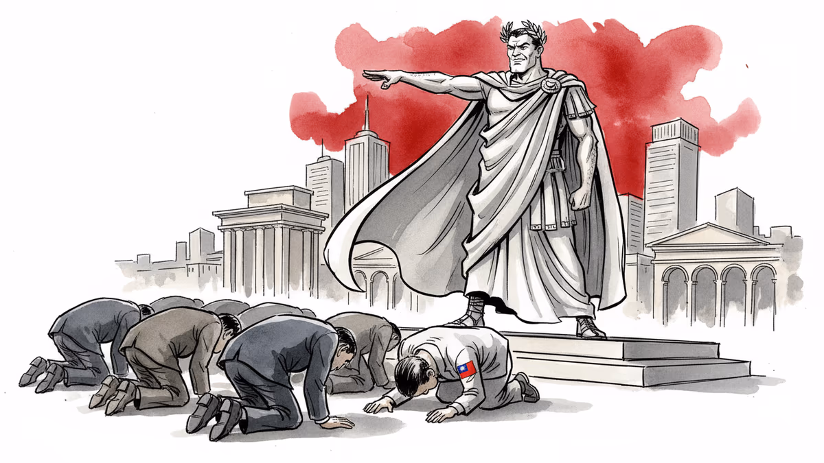 트럼프가 카리굴라라면, 타이완은 계속 고개를 숙일까?