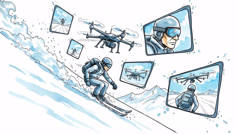 드론이 찍는 올림픽, 스포츠 중계의 새 시대가 열렸다