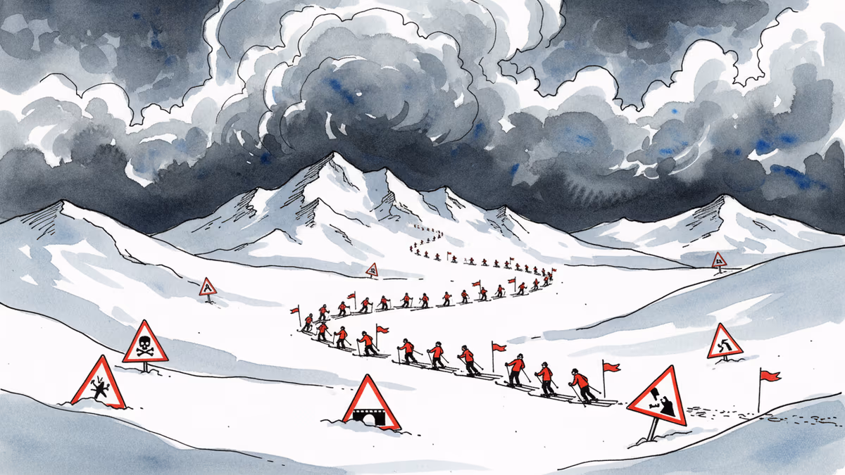 雪崩事故の背景に潜む「完璧な条件」への過信