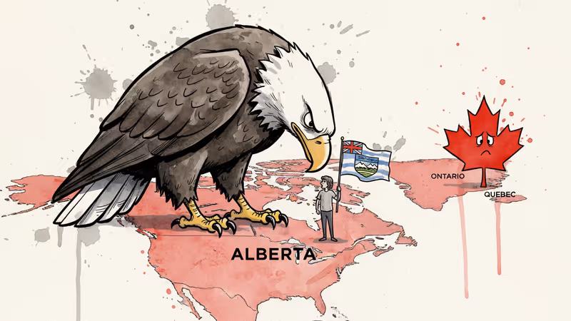 カナダ分裂の危機？トランプ政権がアルバータ州独立派と接触