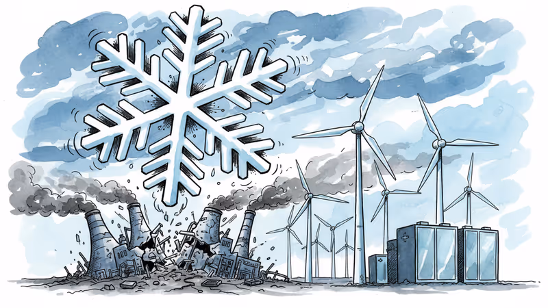 When Fossil Fuels Freeze: What America's Snowstorm Reveals About Grid Resilience