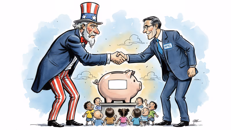 미국 정부가 인텔 최대주주가 된 이유