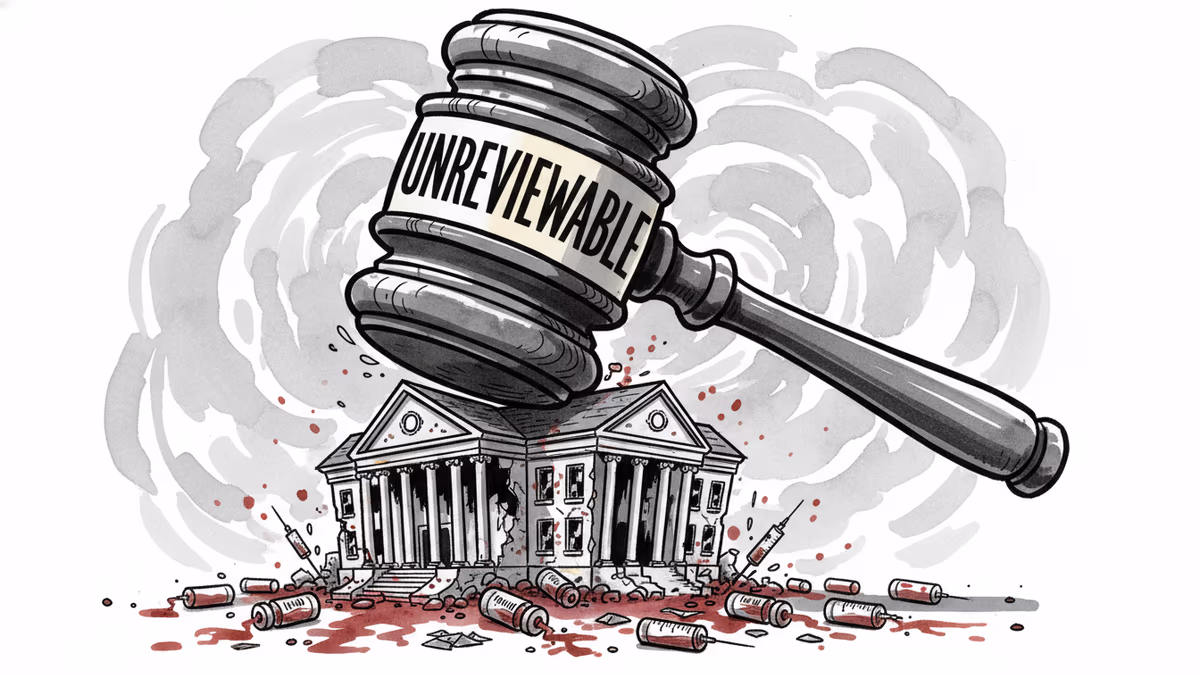 When Health Policy Becomes 'Unreviewable'