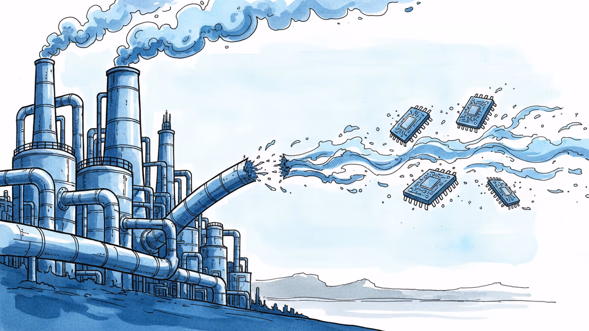 When Helium Runs Out, Chips Stop Running