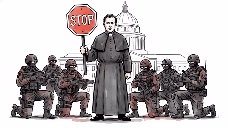 마스크 쓴 자가 테러리스트? 미국 이민단속의 뒤바뀐 현실