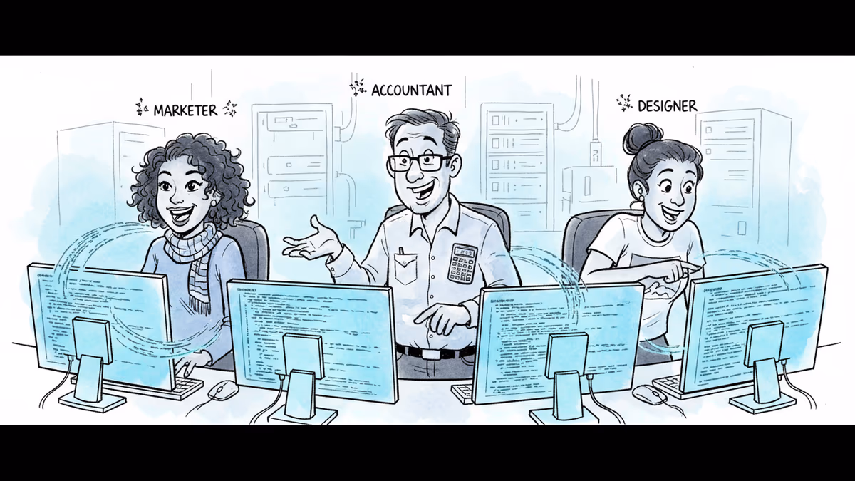 Claude Codeが示すAI開発ツールの民主化：開発者以外が次々と参入する理由