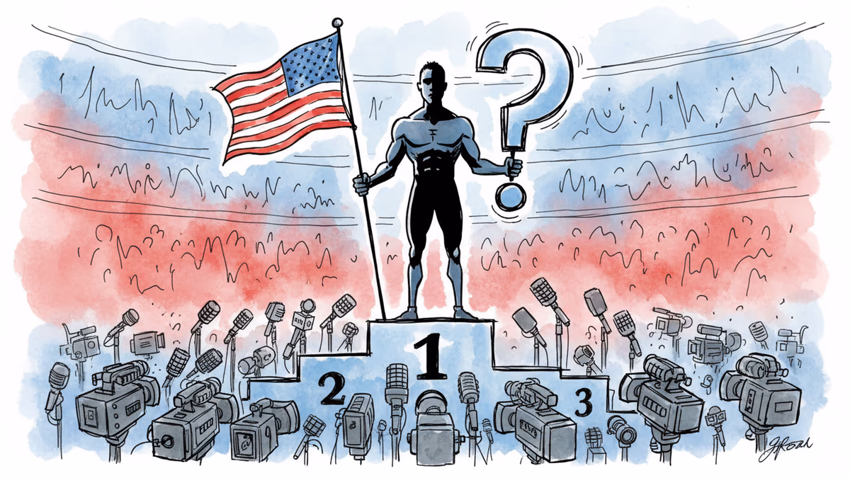 올림픽에서 자국을 변호할 수 없는 미국 선수들