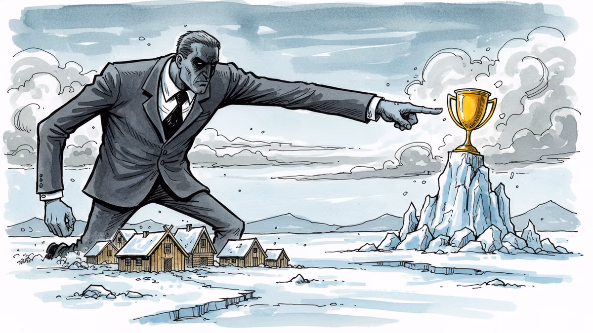 When Peace Prize Envy Turns Into War Threats: Trump's Greenland Obsession