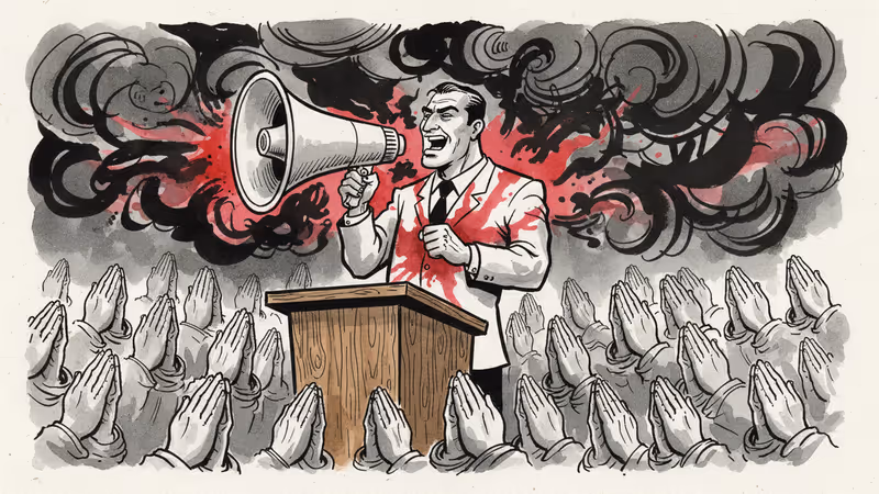 트럼프의 기도조찬회, 예수의 가르침은 어디에?