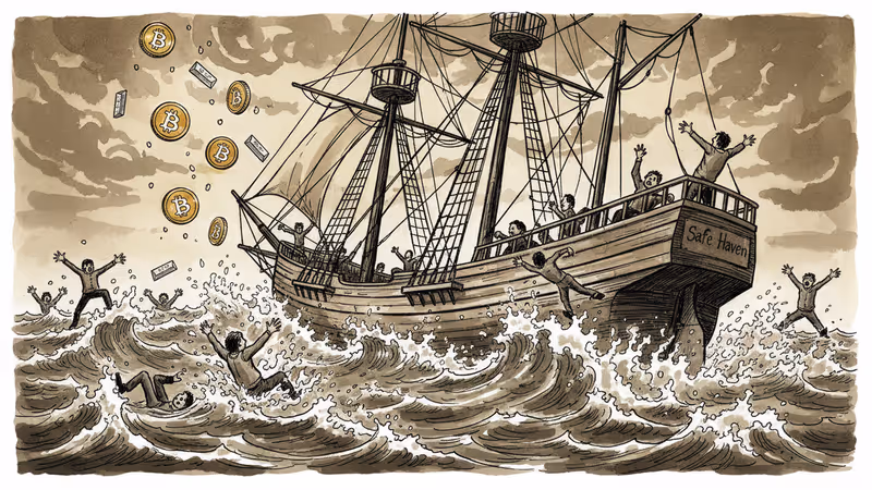 ビットコインが7万ドル割れ、銀価格16%急落の裏に潜む「バブル崩壊」の真実