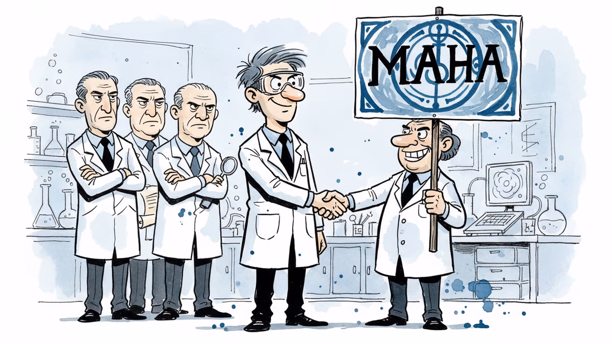 當科學遇上反科學：NIH新局長的政治賭注