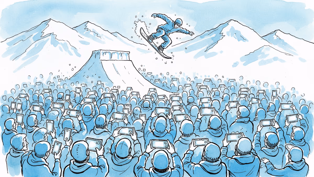 When Spectators Become Cinematographers at the Olympics