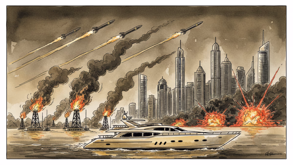 海灣六國淪為戰場：伊朗攻擊重塑中東地緣版圖