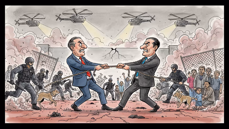 트럼프 행정부 내 권력 다툼, 대규모 추방 작전 흔들다