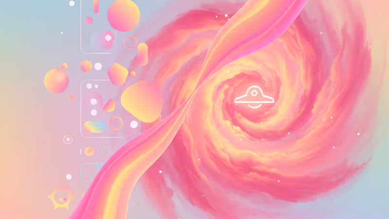 スター・トレックの宇宙船ブリッジのような近未来的な空間のイメージ