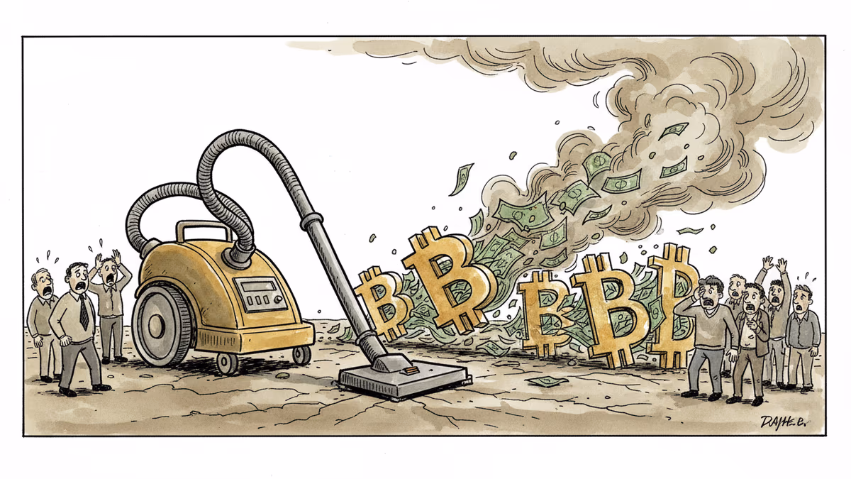 Why $3.8 Billion Fled Bitcoin ETFs in Five Weeks