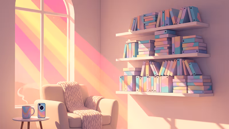 VHS tapes of animated movies on a wooden shelf