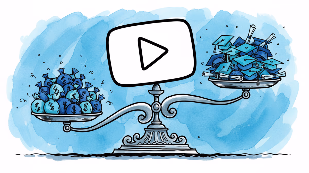 YouTube創作者為何選擇非營利化？