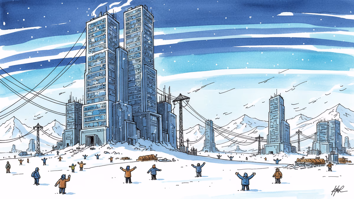 Why AI Giants Are Racing to Build in the Arctic Circle