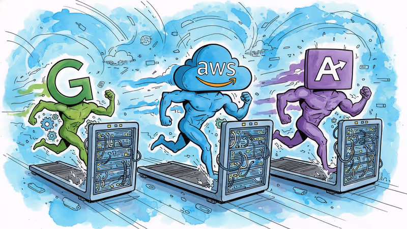 AWS增長24%卻落後競爭對手：雲端戰爭新格局