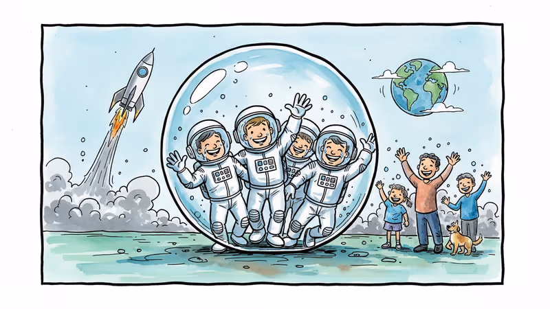 アルテミス2号の宇宙飛行士が14日間隔離中、月探査に向けた新たな挑戦