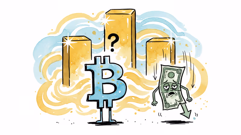 Why Bitcoin Ignored the Dollar's 10% Decline