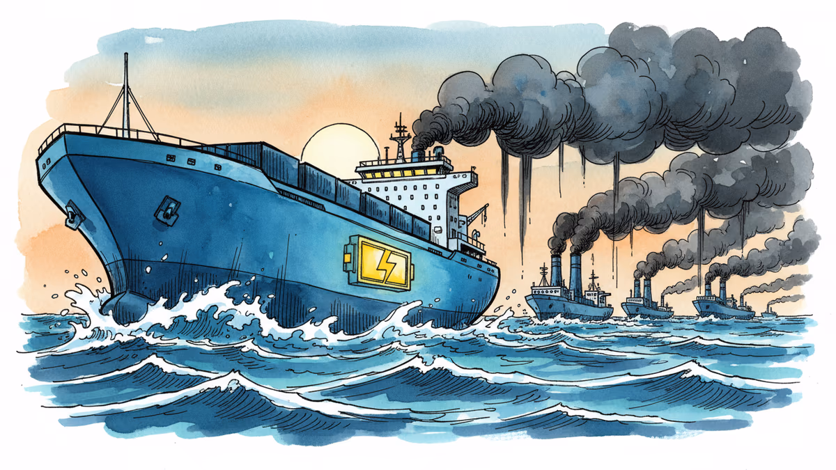 中国の海運電動化戦略、造船大国の次なる野望