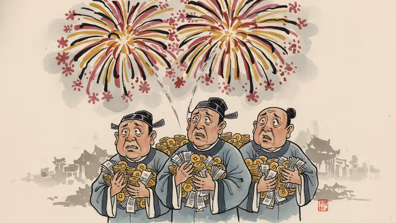 Why China's Fireworks Ban Reversal Reveals Economic Anxiety