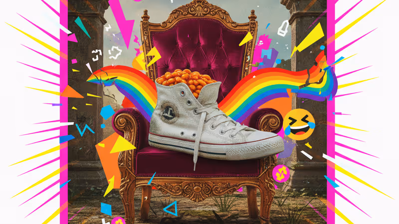 奇妙な違和感を与えるカースド画像のイメージ