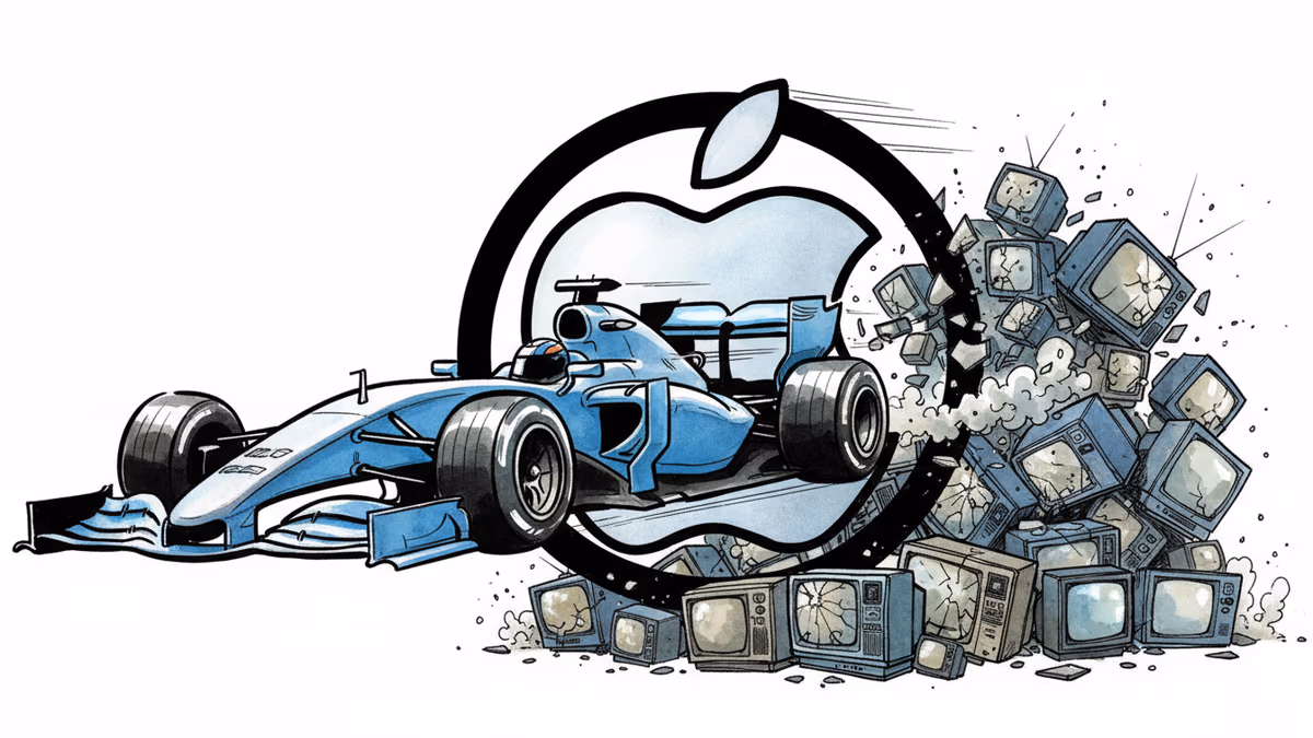 F1이 750억원 걸고 애플로 간 이유