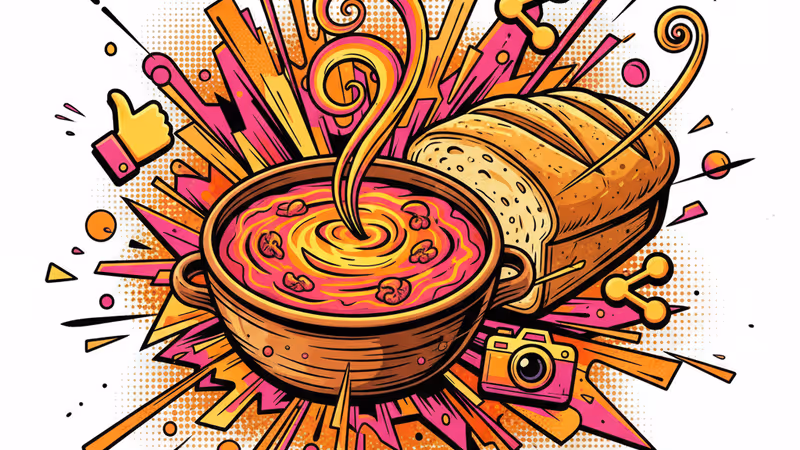 玻璃保鮮盒中裝著色澤誘人的義大利麵