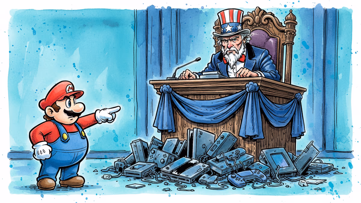 닌텐도가 트럼프 정부를 고소한 이유