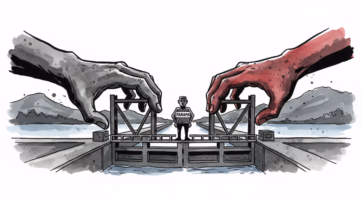 巴拿馬運河港口爭奪戰：美中博弈下的小國抉擇