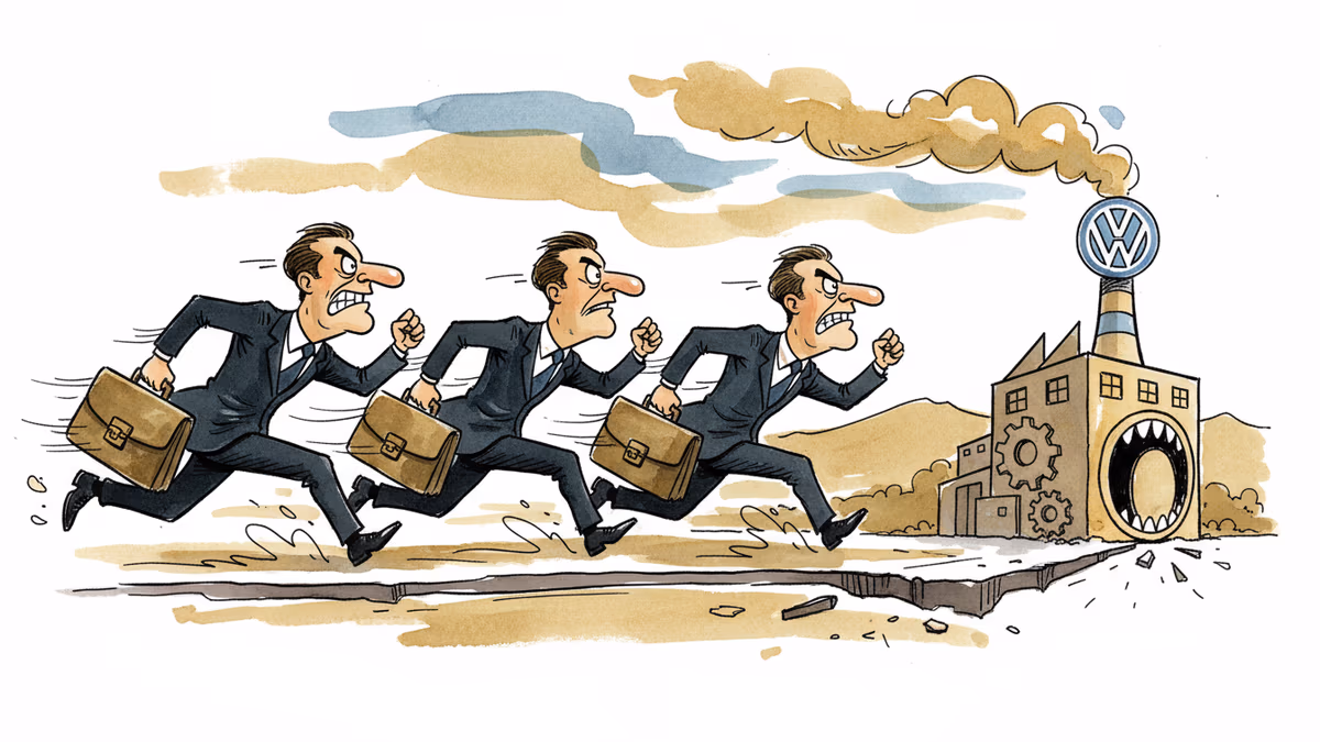 VW子会社売却に3大PE殺到、自動車業界の変革期を映す