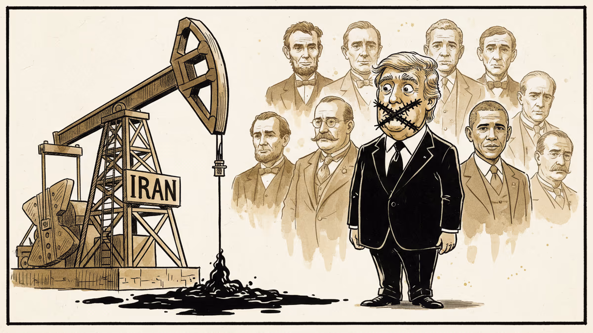 Why Trump Isn't Talking About Iran's Oil This Time
